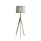Homeroots Natural Wood Floor Lamp18 x 18 x 59.25 in. 372539 - alternate 8